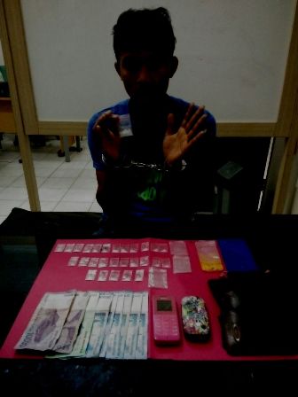 Polisi Ringkus Bandar Sabu Antar Kampung di Kampar